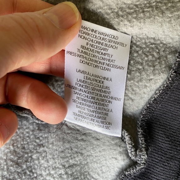 Tuff Athletics Women's Gray Patterned Full Zip Lined Hoodie Jacket Size Medium - Picture 7 of 12